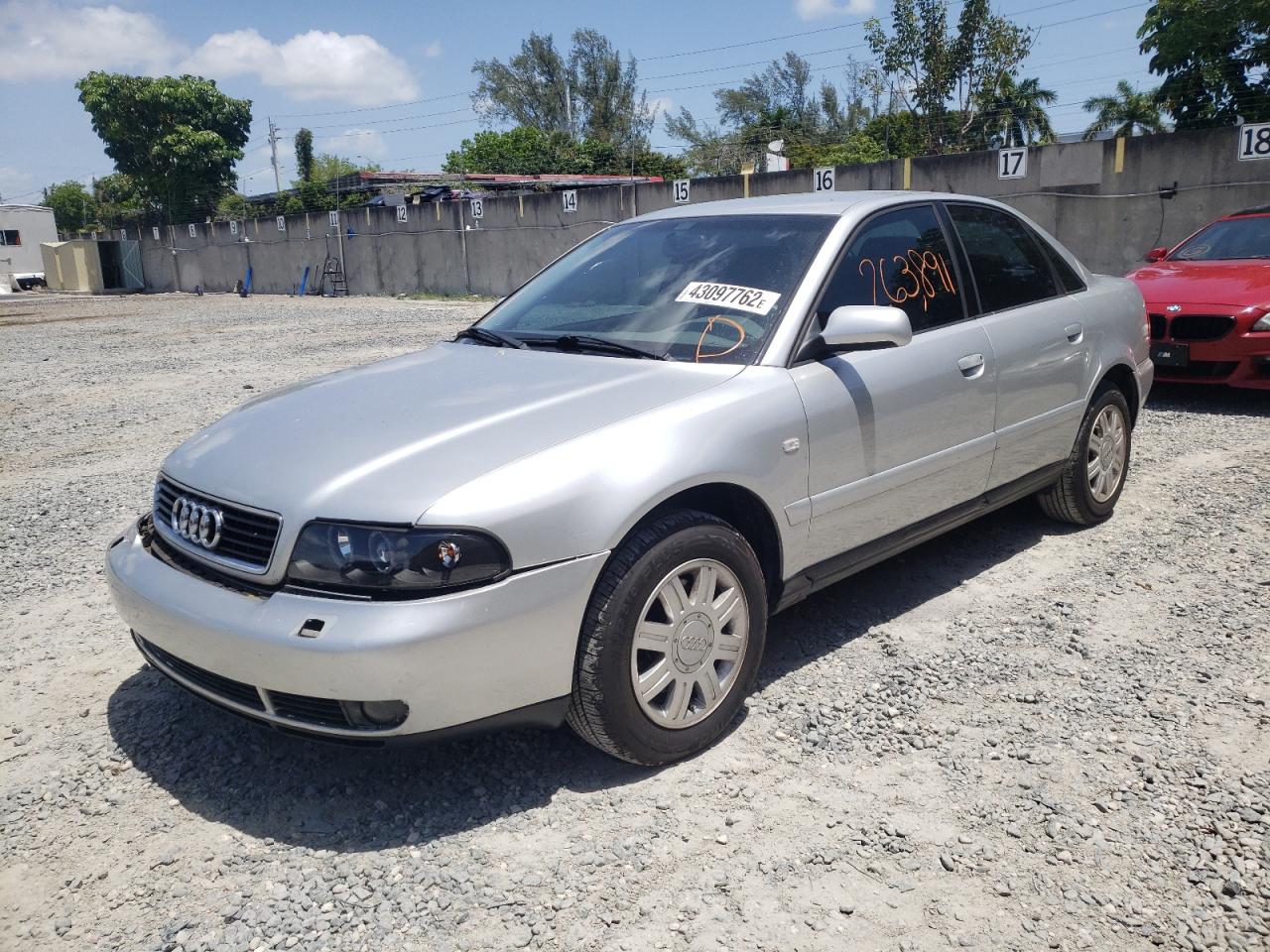 Photo 2 from auction – 2000 AUDI A4 1.8T with VIN WAUAC28D5YA076704