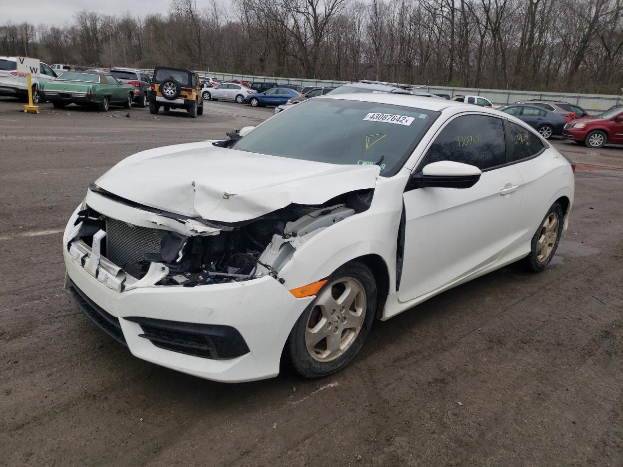Photo 2 from auction – 2016 HONDA CIVIC LX with VIN 2HGFC4B58GH317145