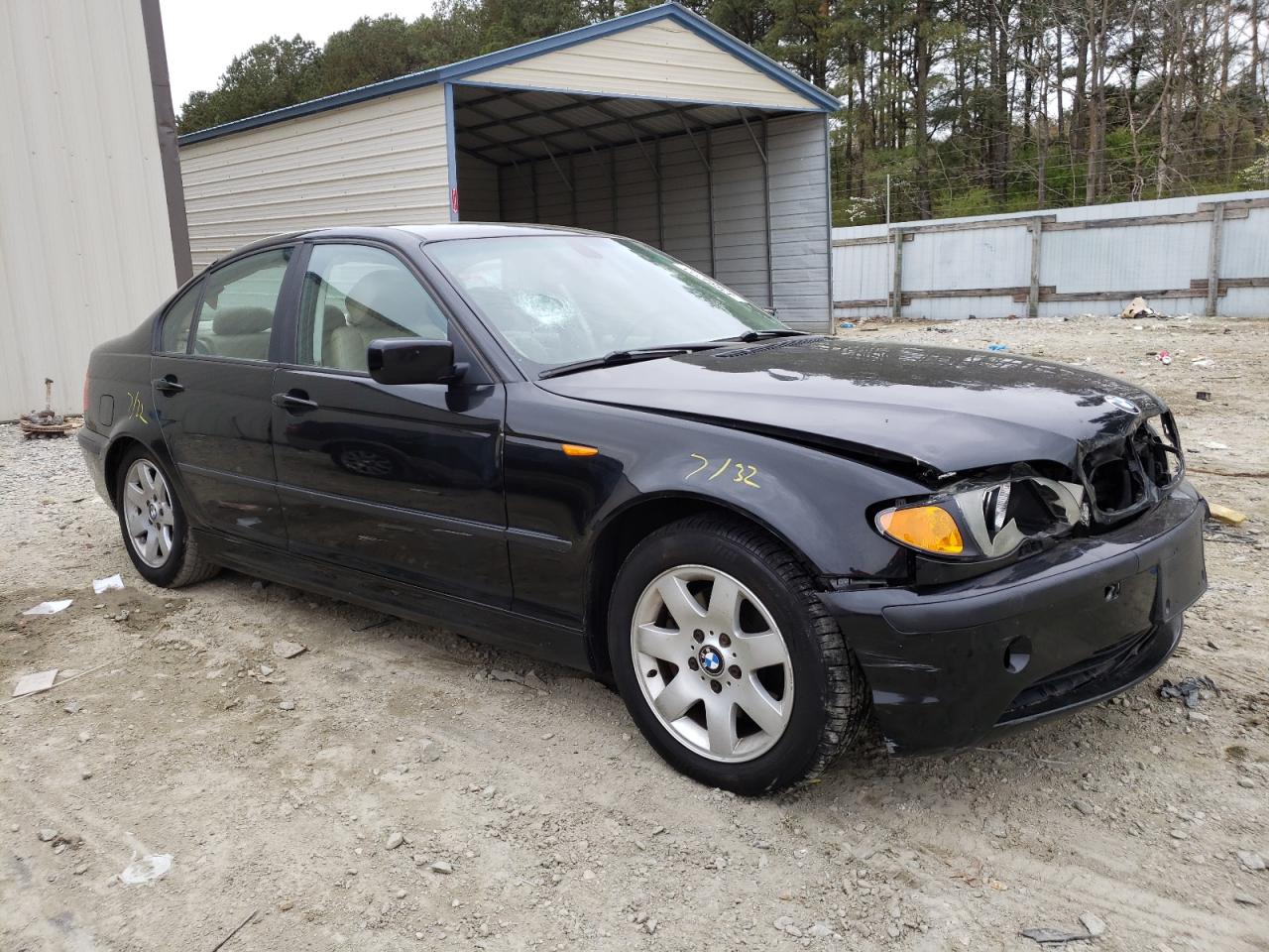 BMW 325 XI 2004 with VIN WBAEU33434PF62837 - Photo from auction