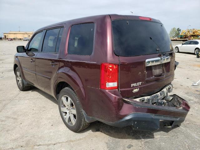 Photo 3 from auction – 2014 HONDA PILOT EXL with VIN 5FNYF3H64EB023589