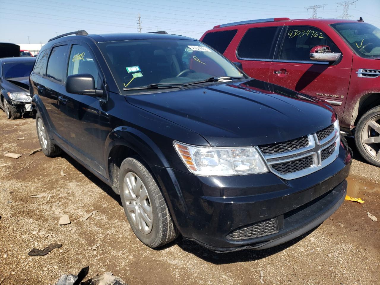 DODGE JOURNEY SE 2017 with VIN 3C4PDCAB1HT601839 - Photo from auction