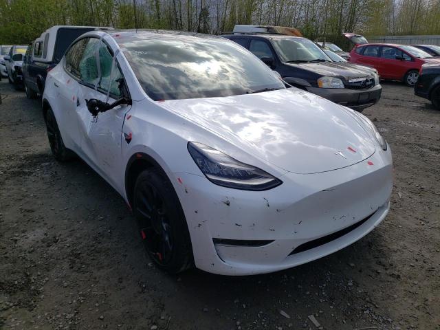 Фото 4 с аукциона – 2021 TESLA MODEL Y с VIN 5YJYGDEEXMF095572