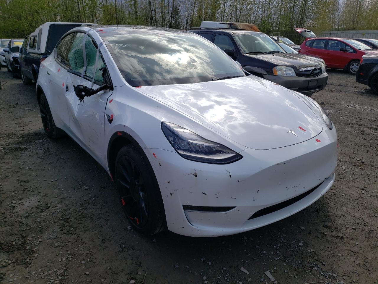 Фото 14 с аукциона – 2021 TESLA MODEL Y с VIN 5YJYGDEEXMF095572