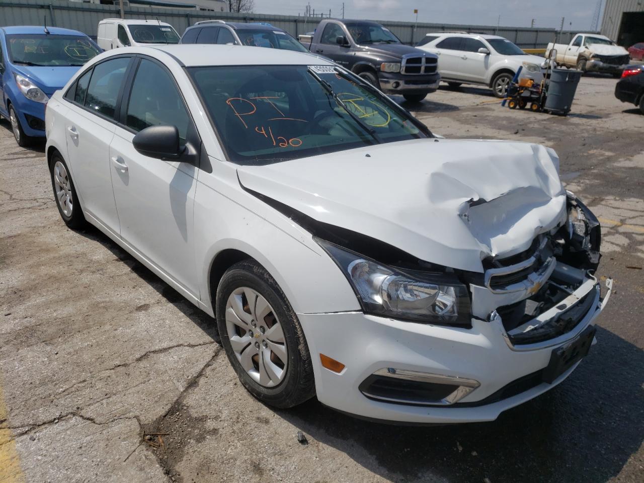 CHEVROLET CRUZE LIMI 2016 with VIN 1G1PC5SHXG7187635 - Photo from auction