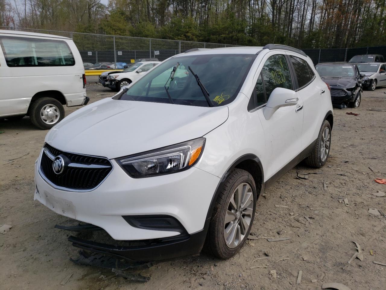 Photo 2 from auction – 2017 BUICK ENCORE PRE with VIN KL4CJASB2HB071421