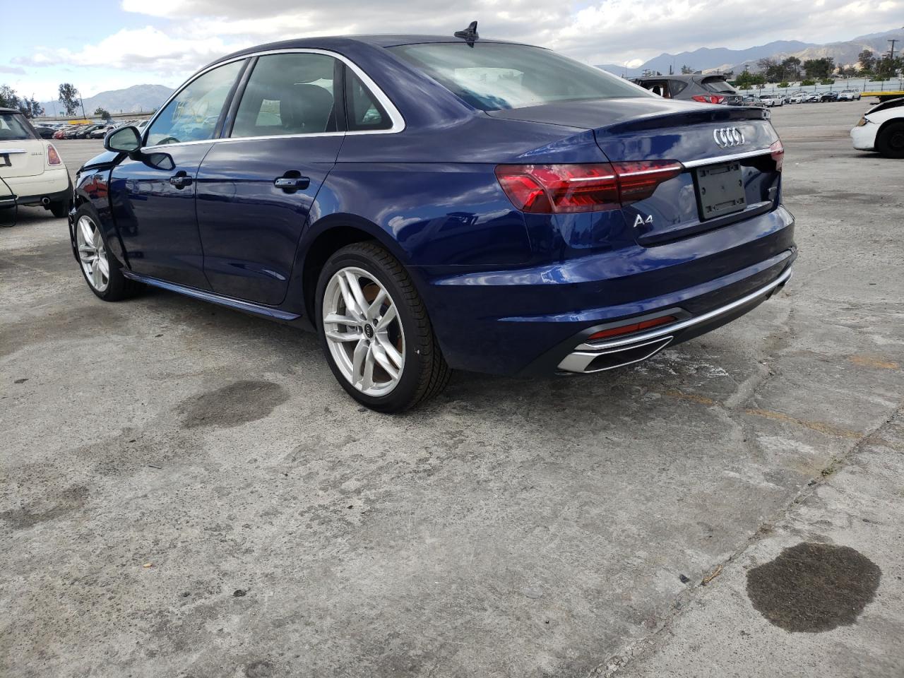Photo 3 from auction – 2021 AUDI A4 PREMIUM with VIN WAUEAAF41MN010822
