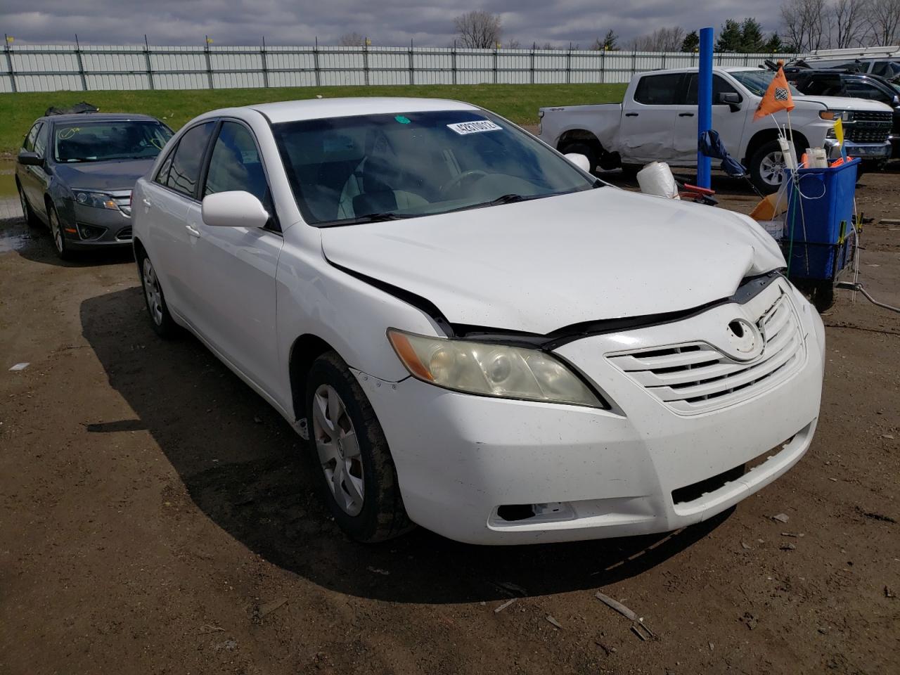 TOYOTA CAMRY CE 2008 with VIN 4T4BE46K68R033648 - Photo from auction