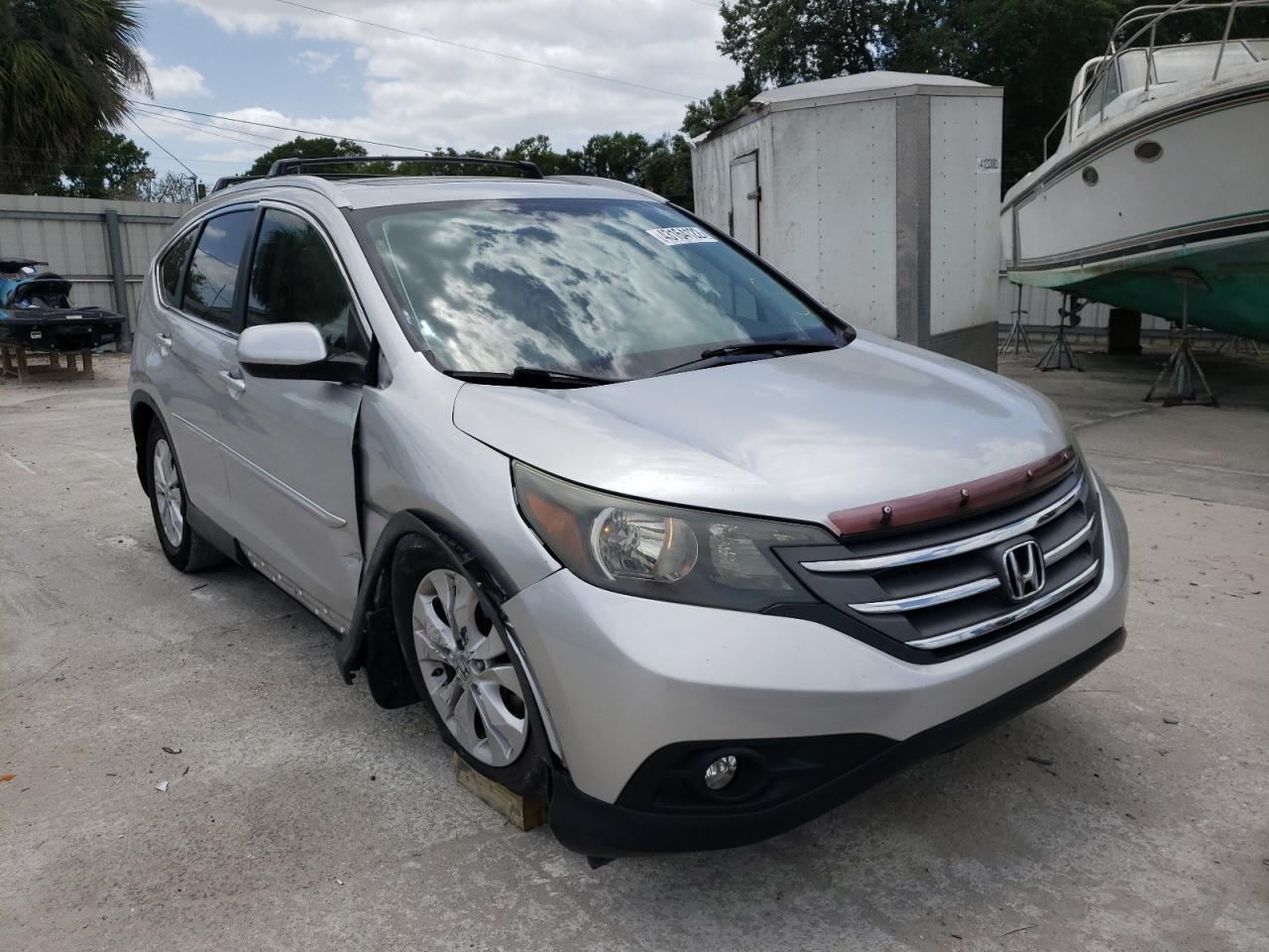 HONDA CR-V EXL 2012 with VIN 2HKRM3H71CH507494 - Photo from auction
