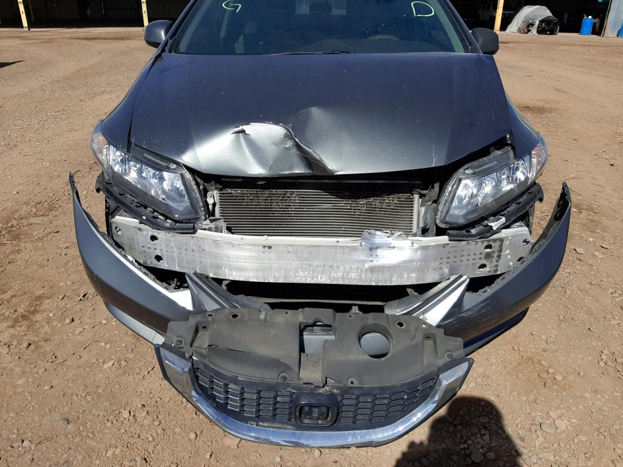 Photo 9 from auction – 2013 HONDA CIVIC LX with VIN 19XFB2F56DE084969