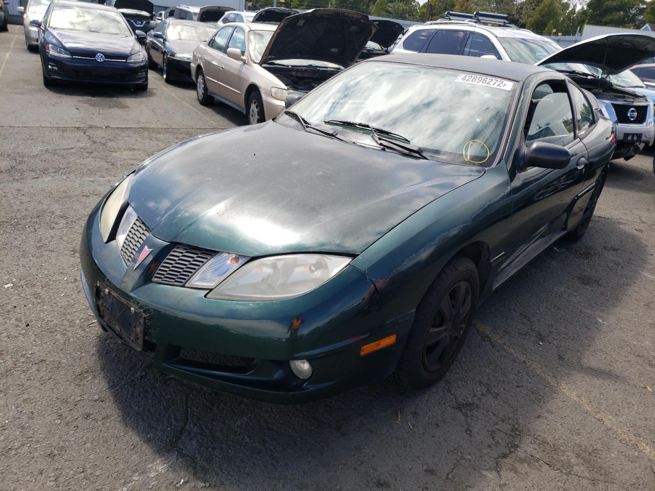 Photo 2 from auction – 2003 PONTIAC SUNFIRE with VIN 1G2JB12F237312603