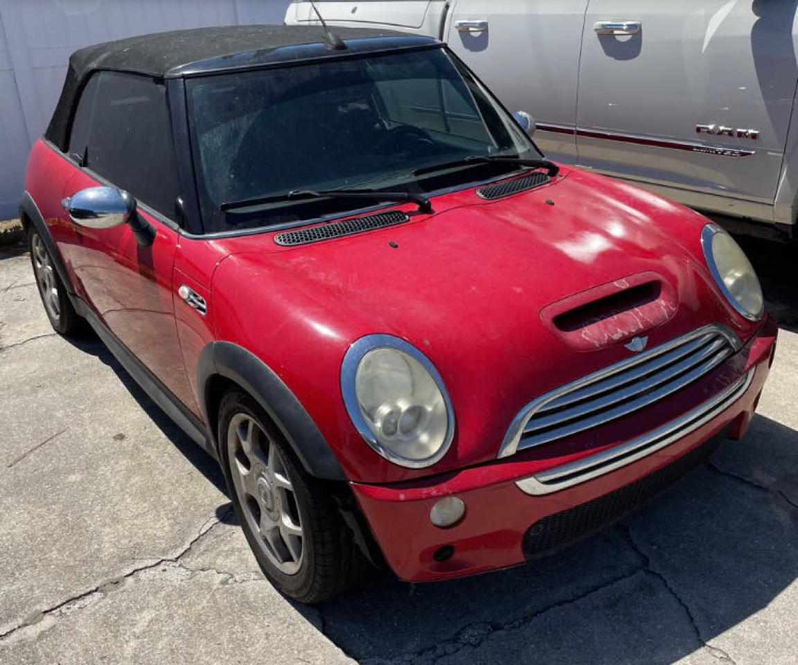 MINI COOPER S 2008 with VIN WMWRH33598TL97210 - Photo from auction