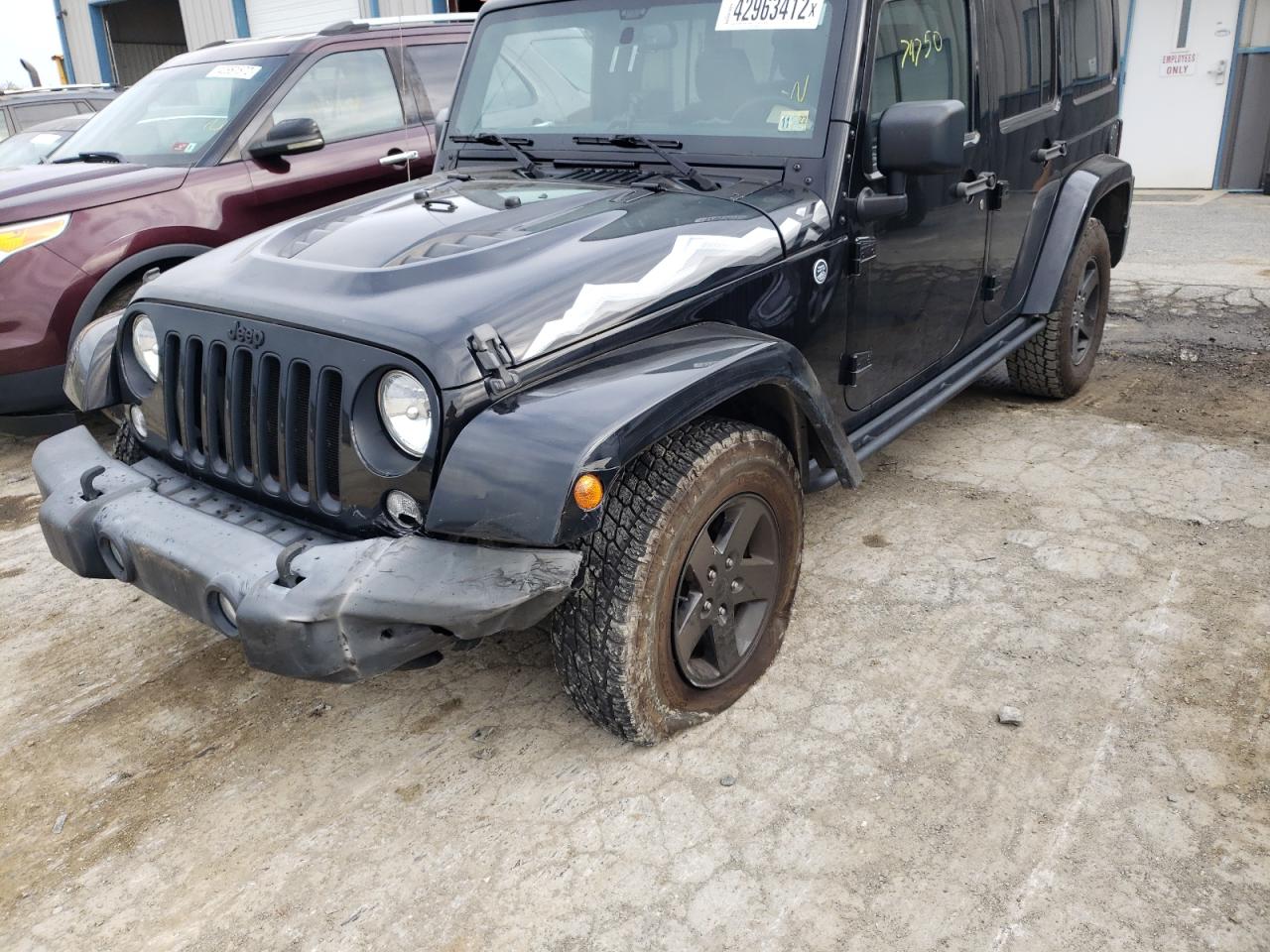 Photo 9 from auction – 2015 JEEP WRANGLER U with VIN 1C4HJWEG7FL606542