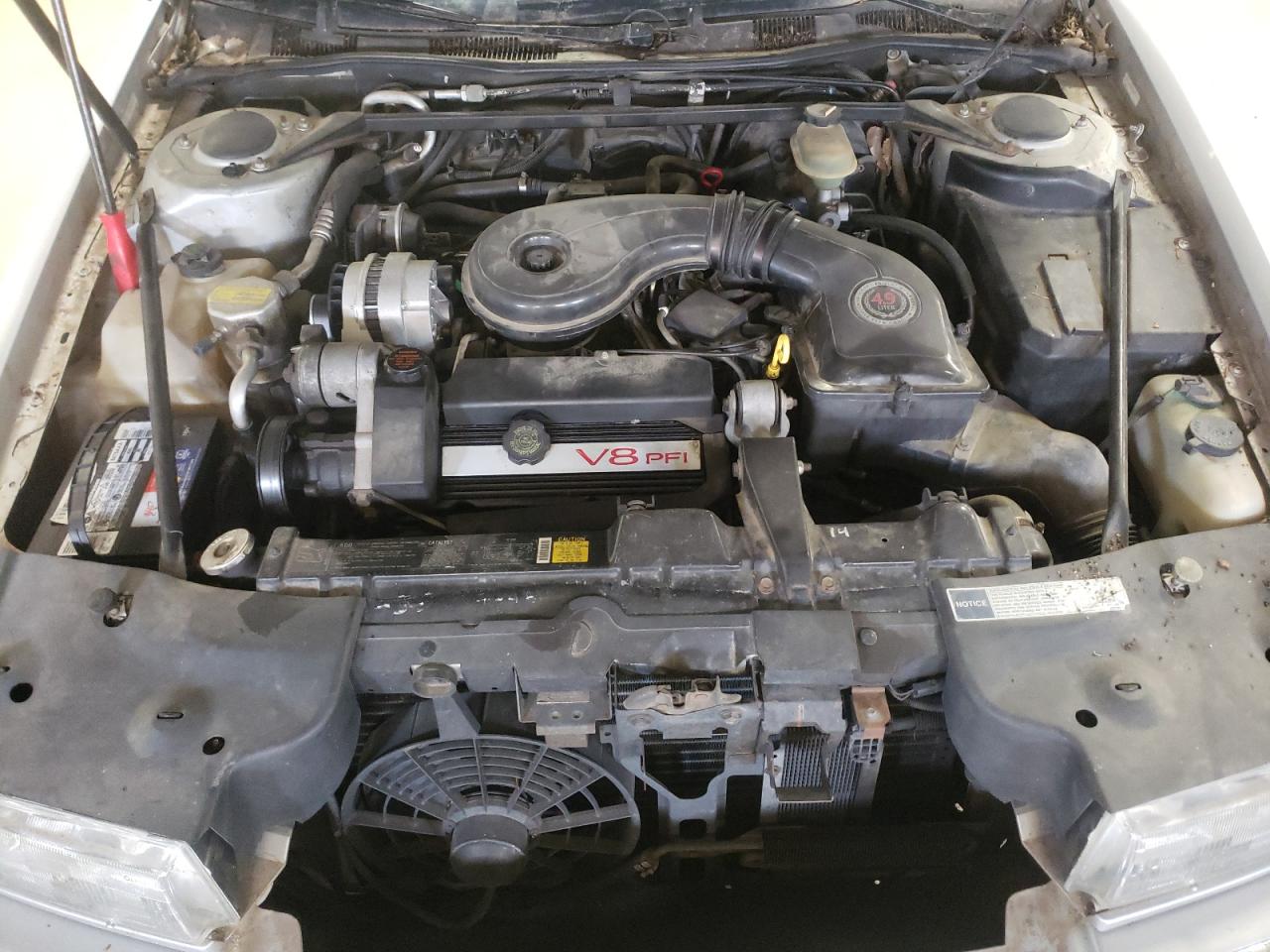 Photo 7 from auction – 1992 CADILLAC ELDORADO with VIN 1G6EL13B3NU603172