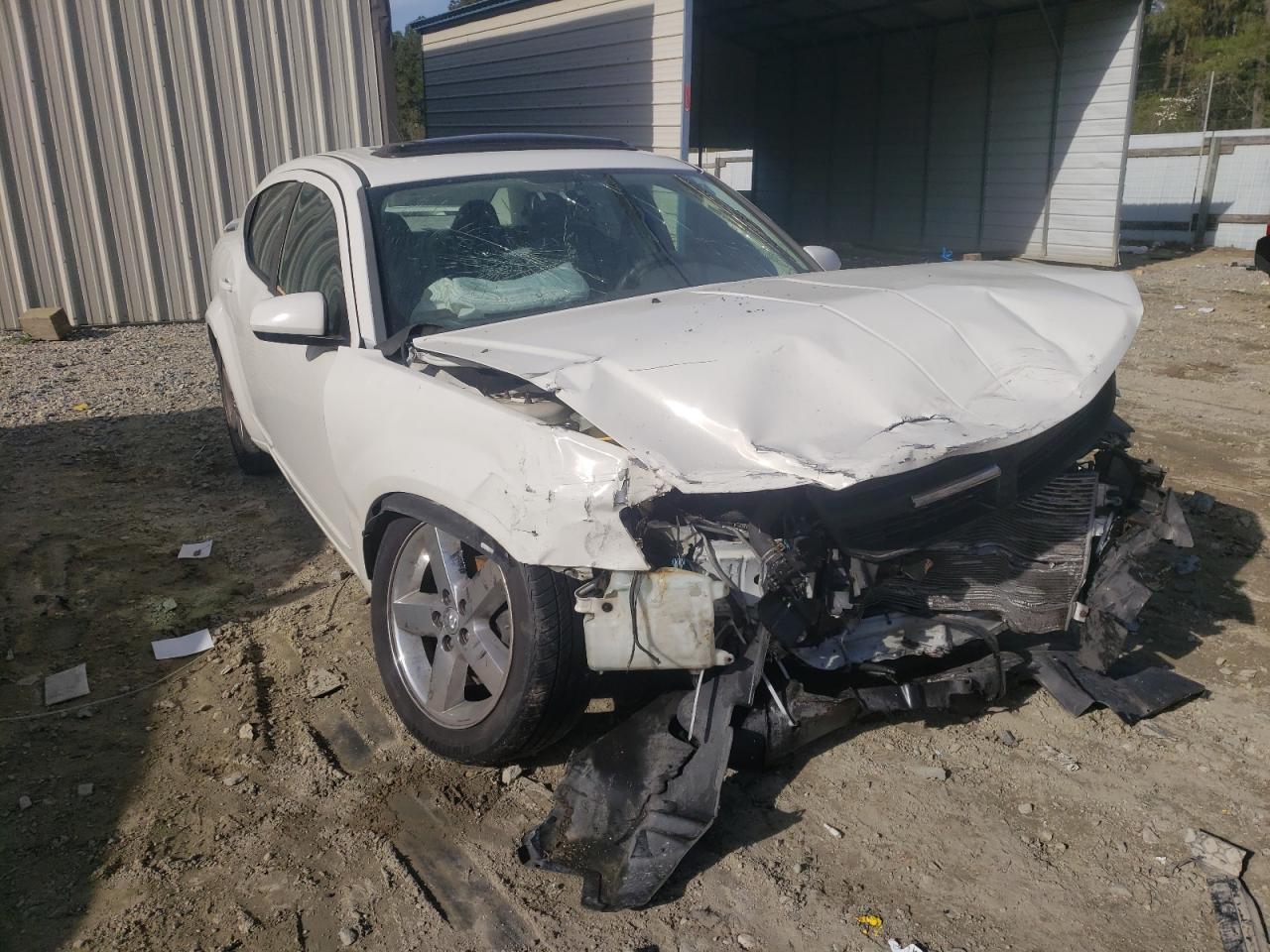 DODGE AVENGER R/ 2008 with VIN 1B3LC76M18N166423 - Photo from auction