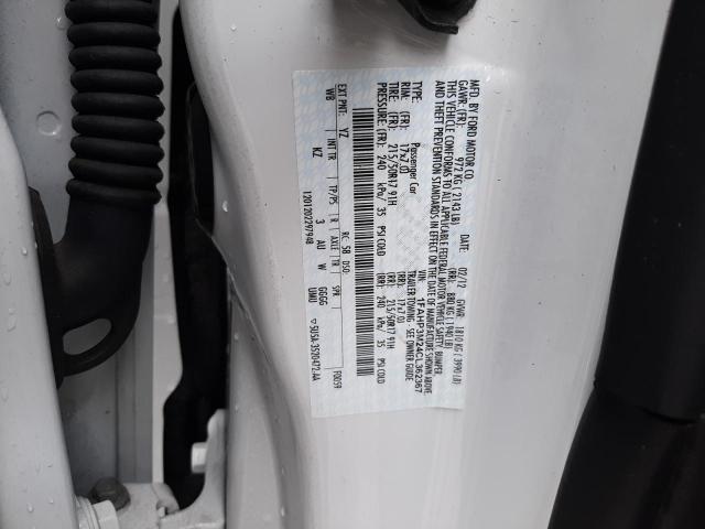 Photo 10 from auction – 2012 FORD FOCUS SEL with VIN 1FAHP3M24CL362367