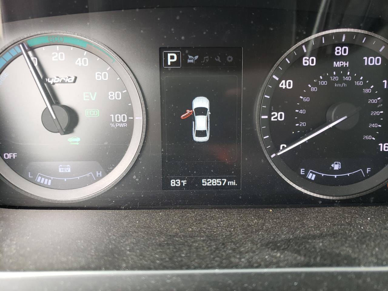 Photo 8 from auction – 2016 HYUNDAI SONATA HYB with VIN KMHE24L1XGA015536