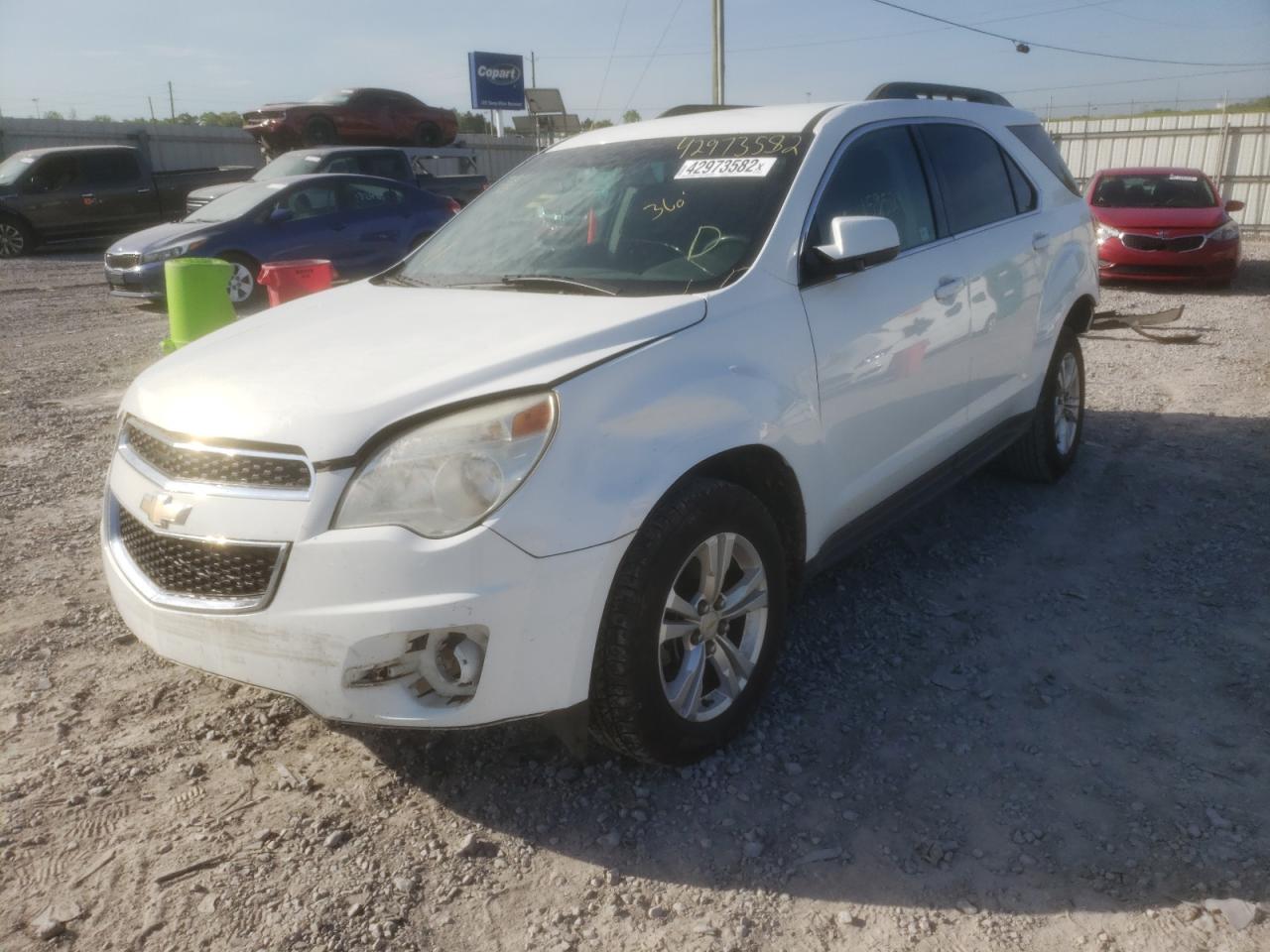 Photo 2 from auction – 2011 CHEVROLET EQUINOX LT with VIN 2GNALDEC3B1295695