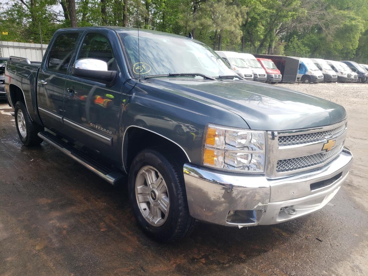 CHEVROLET SILVERADO 2012 with VIN 1GCPKSE73CF221328 - Photo from auction