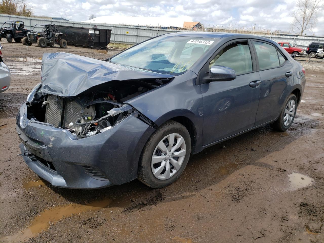 Photo 2 from auction – 2016 TOYOTA COROLLA L with VIN 5YFBURHE0GP408127