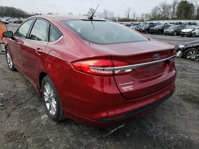 Photo 3 from auction – 2017 FORD FUSION SE with VIN 3FA6P0HD5HR310501