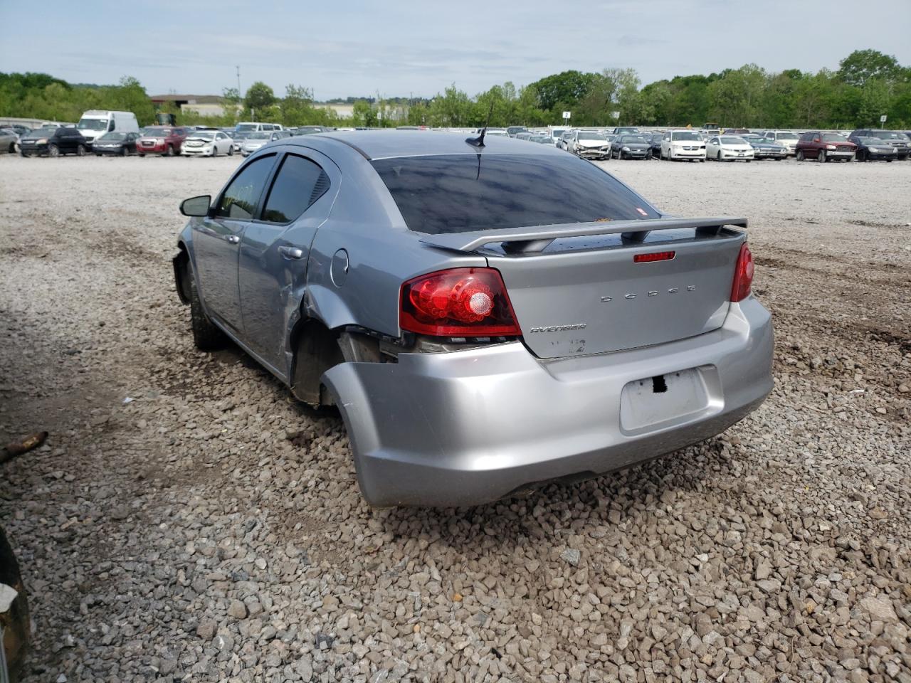 Photo 3 from auction – 2014 DODGE AVENGER SE with VIN 1C3CDZAG3EN104305