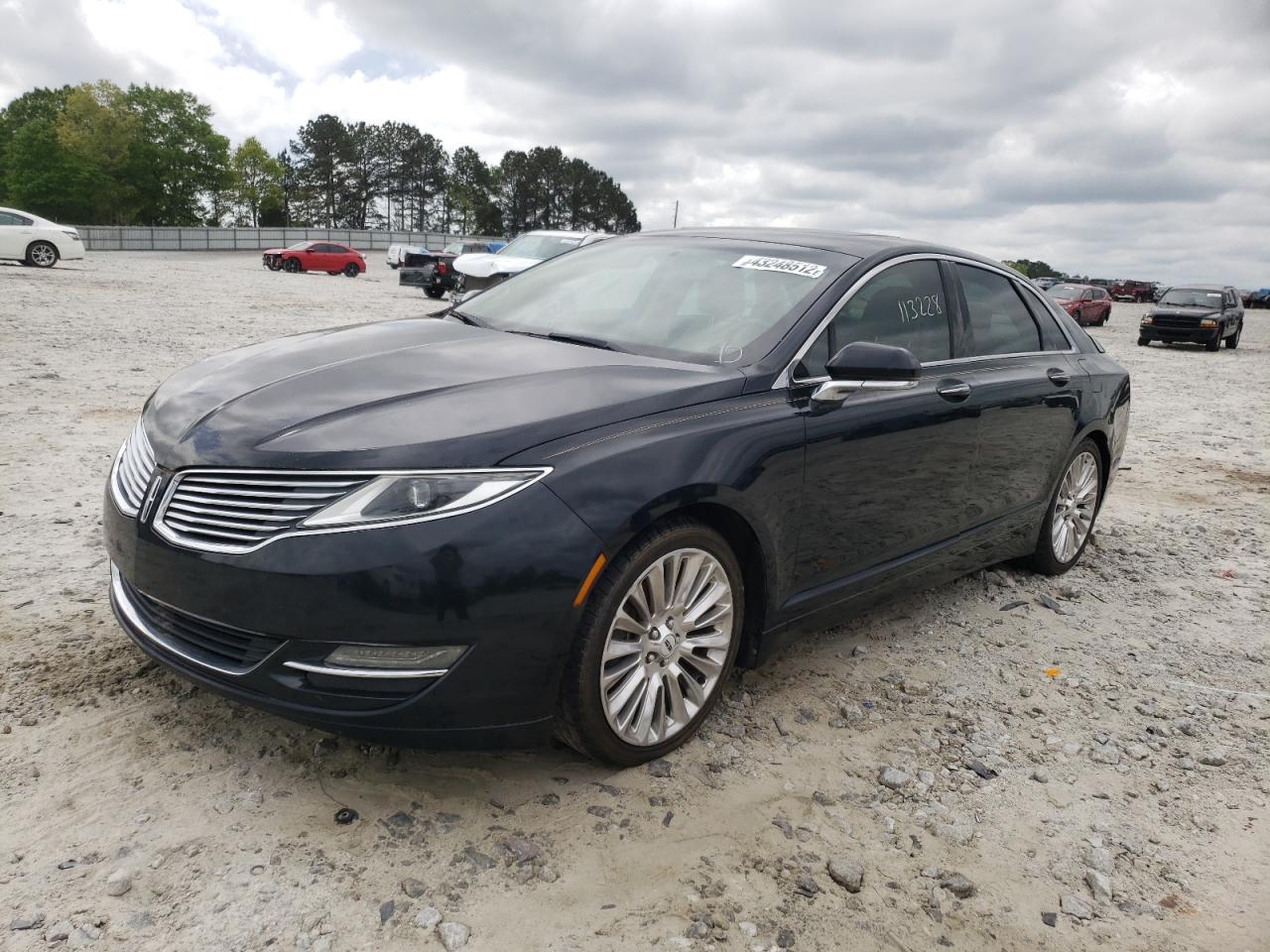 Photo 2 from auction – 2014 LINCOLN MKZ with VIN 3LN6L2G9XER802365