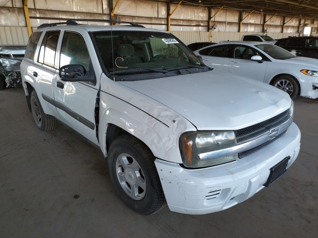 CHEVROLET TRAILBLAZE 2003 with VIN 1GNDT13S932214478 - Photo from auction