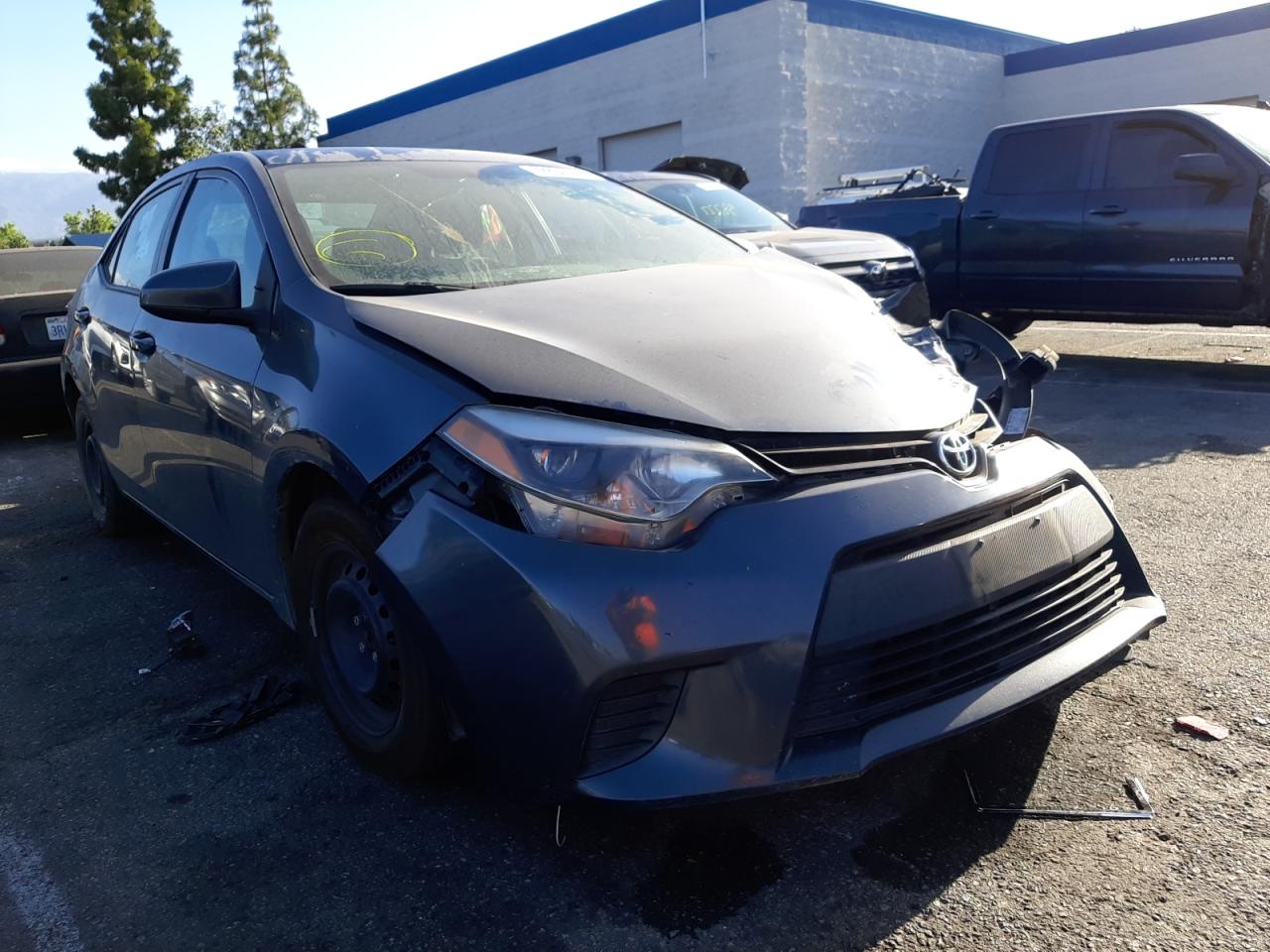 TOYOTA COROLLA L 2015 with VIN 2T1BURHE5FC247112 - Photo from auction