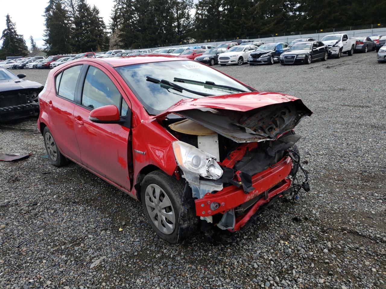 Photo 1 from auction – 2013 TOYOTA PRIUS C with VIN JTDKDTB37D1045880
