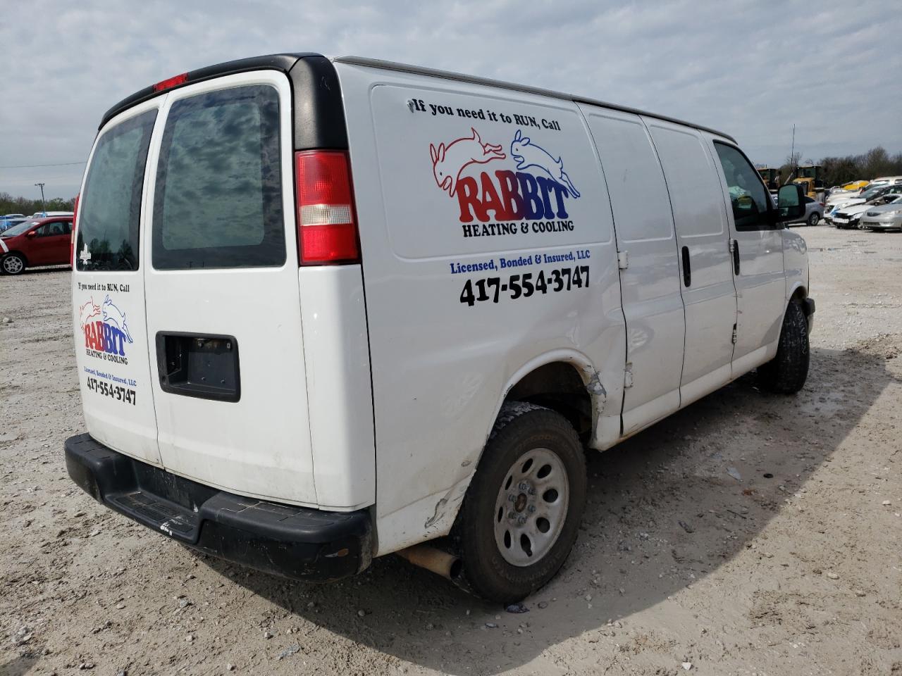 Photo 4 from auction – 2012 CHEVROLET EXPRESS G1 with VIN 1GCSGAFX0C1132396