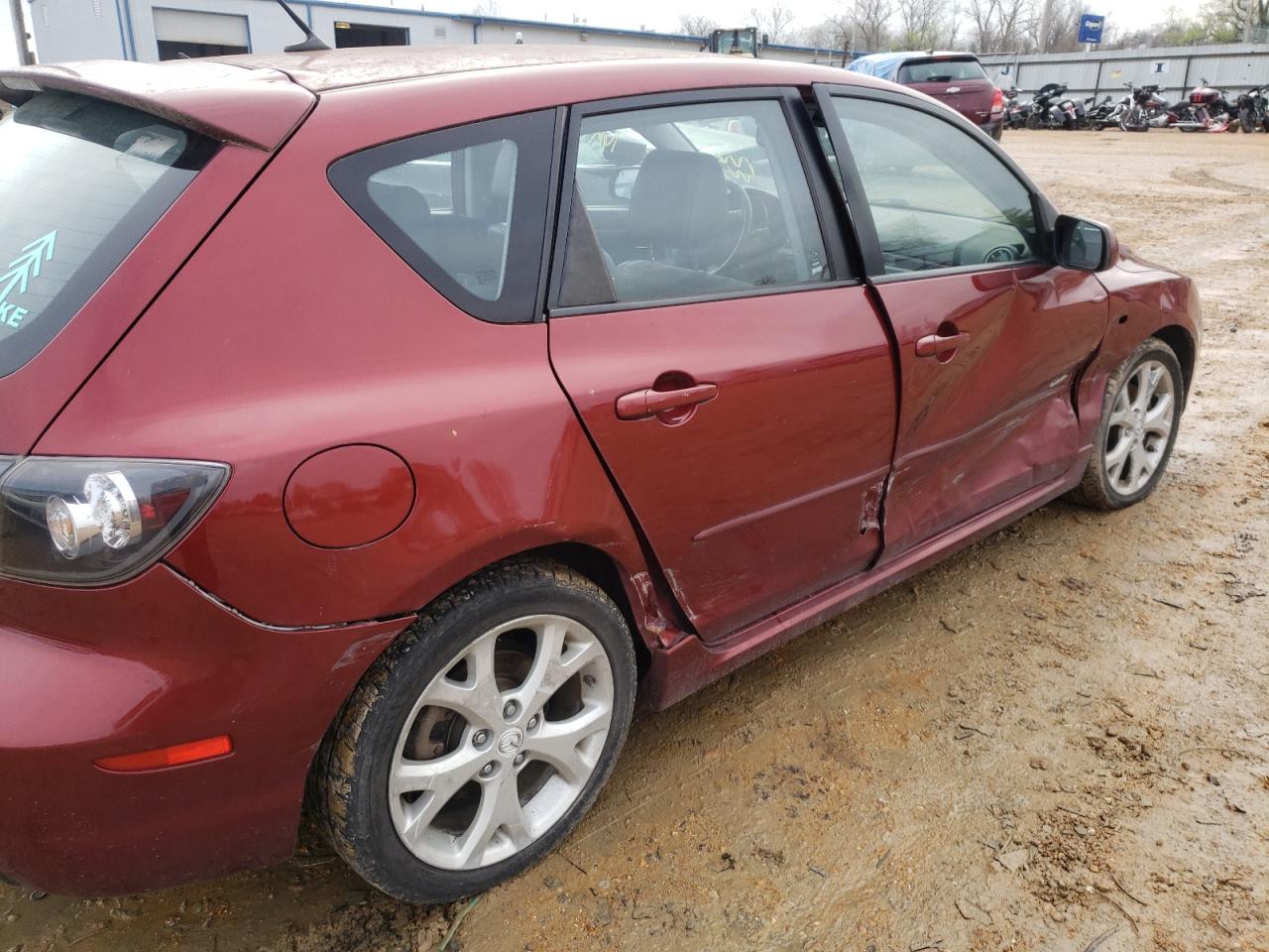 Photo 9 from auction – 2008 MAZDA 3 HATCHBAC with VIN JM1BK343881138223