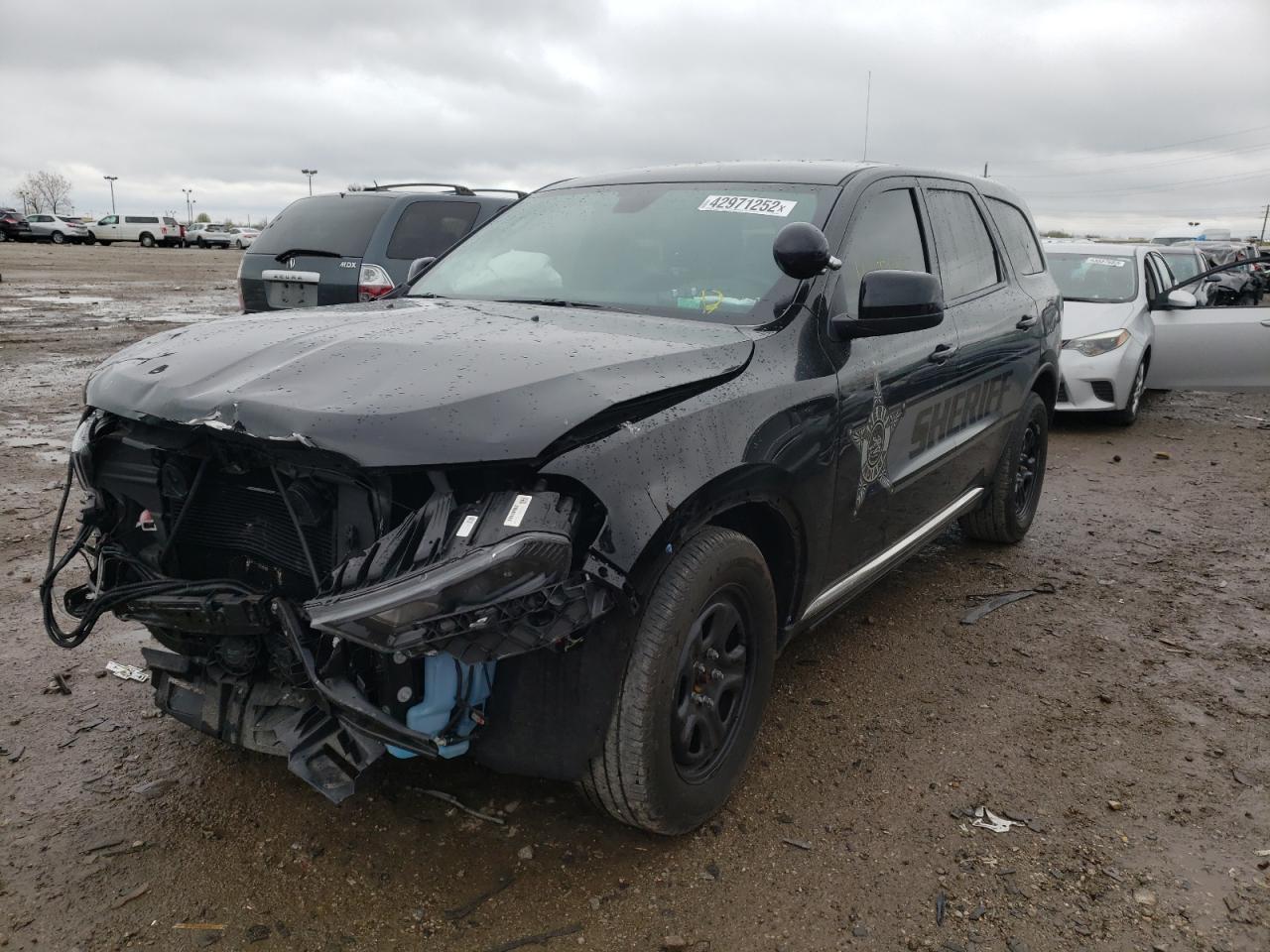 Photo 2 from auction – 2021 DODGE DURANGO PU with VIN 1C4SDJFT0MC683780