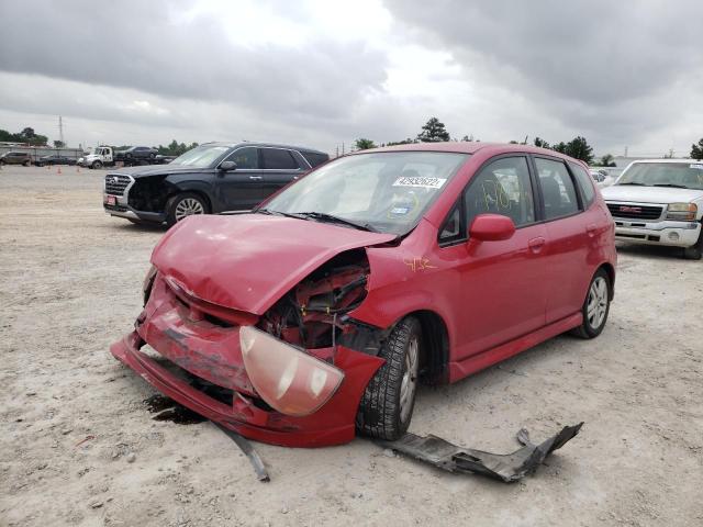 Photo 2 from auction – 2007 HONDA FIT S with VIN JHMGD38617S038024