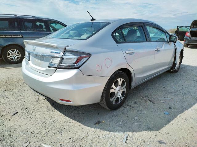 Photo 4 from auction – 2014 HONDA CIVIC HYBR with VIN 19XFB4F28EE000654