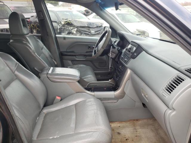 Photo 5 from auction – 2005 HONDA PILOT EXL with VIN 5FNYF18525B045540