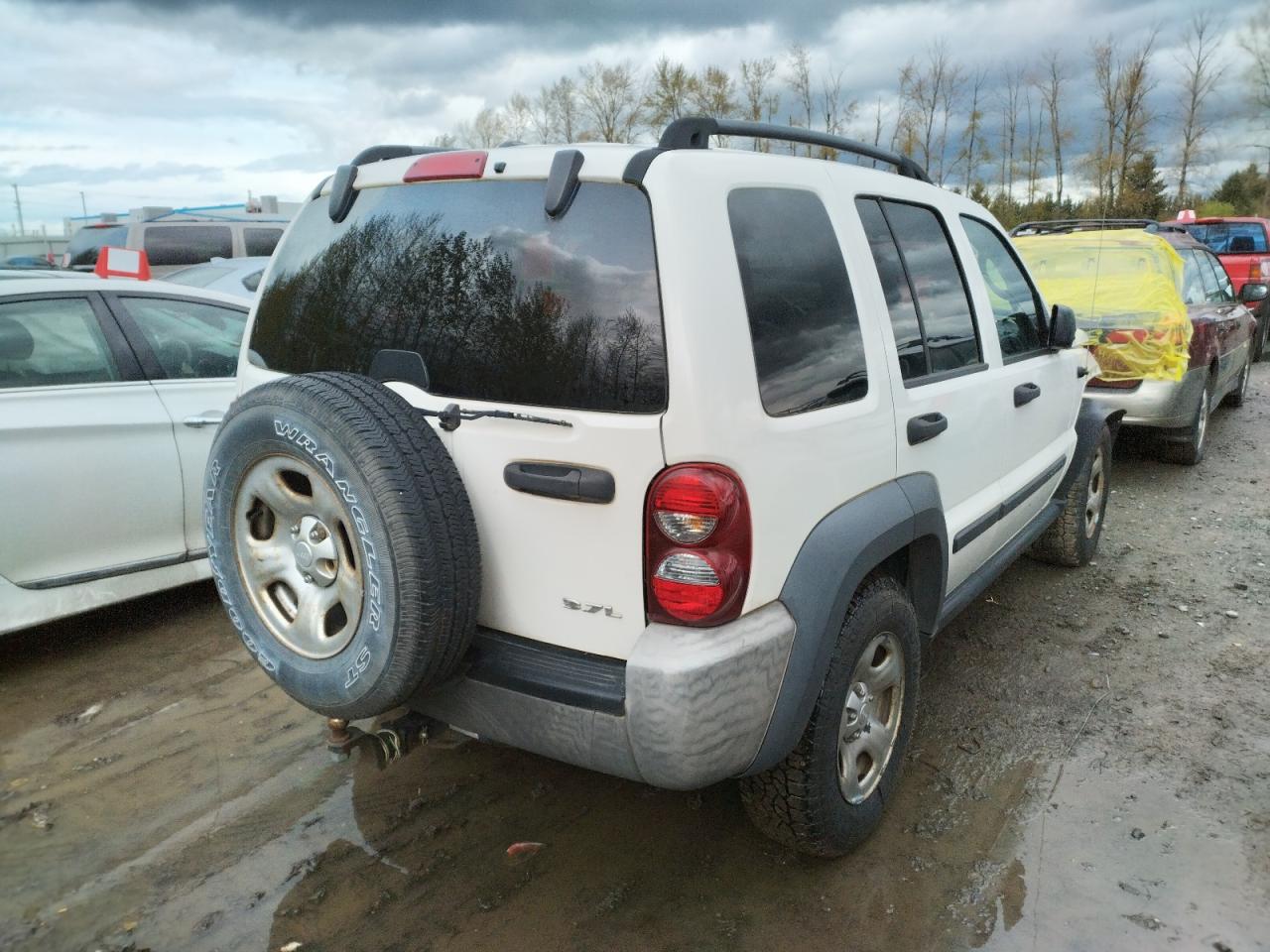 Photo 4 from auction – 2007 JEEP LIBERTY SP with VIN 1J4GL48K67W630741