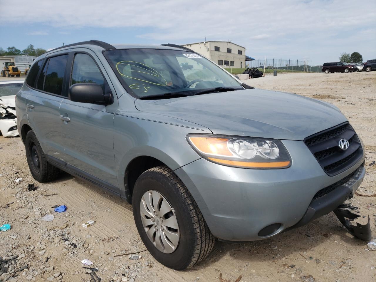 HYUNDAI SANTA FE G 2009 with VIN 5NMSG13D79H267125 - Photo from auction