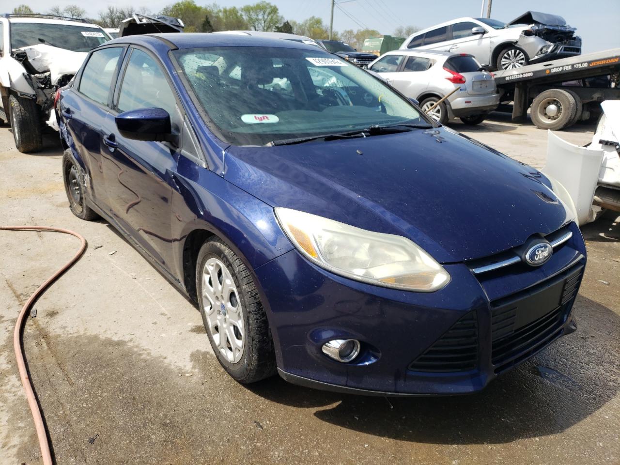 FORD FOCUS SE 2012 with VIN 1FAHP3F24CL156799 - Photo from auction