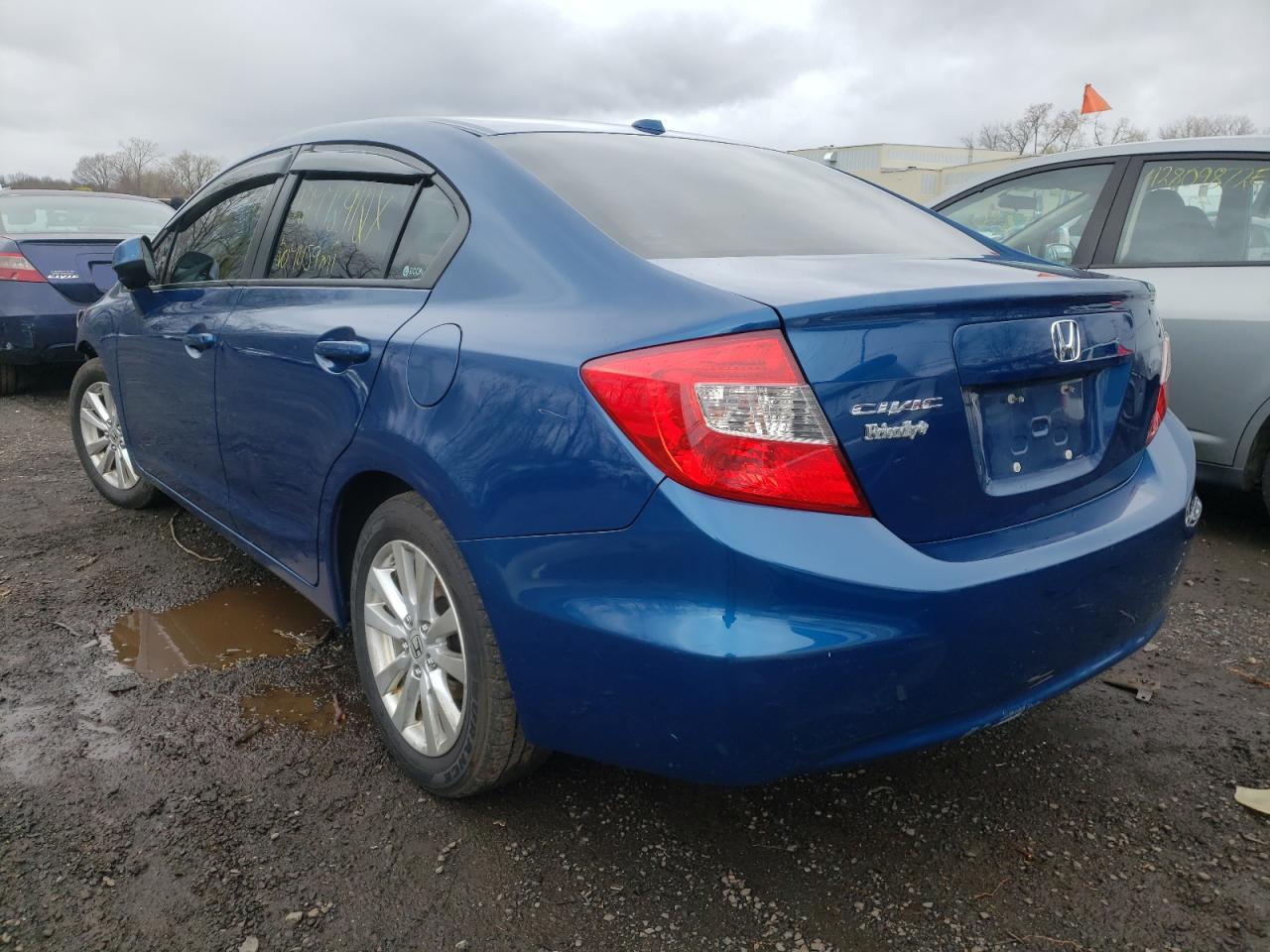 Photo 3 from auction – 2012 HONDA CIVIC EXL with VIN 19XFB2F98CE339915