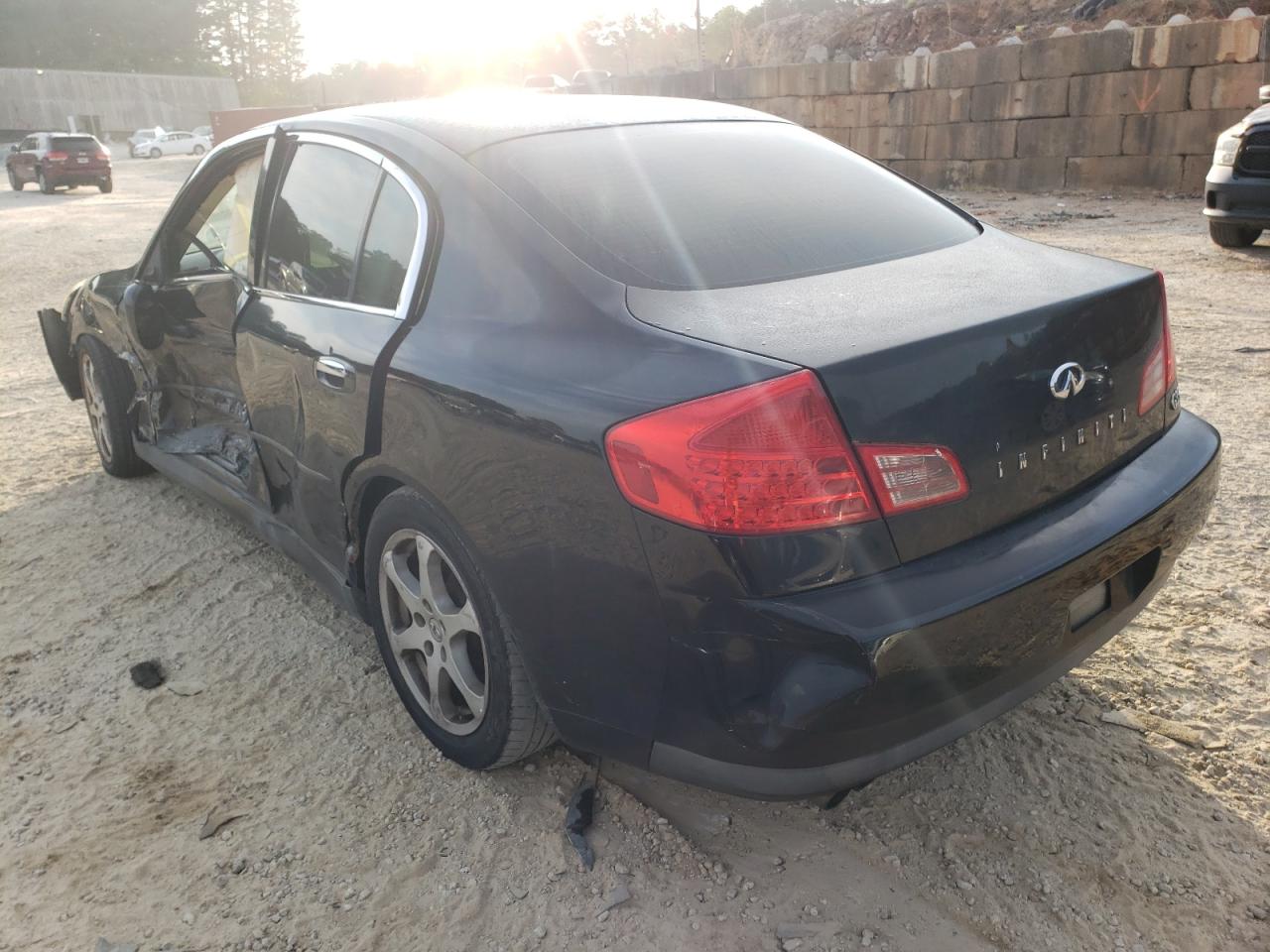 Photo 3 from auction – 2003 INFINITI G35 with VIN JNKCV51E63M334616
