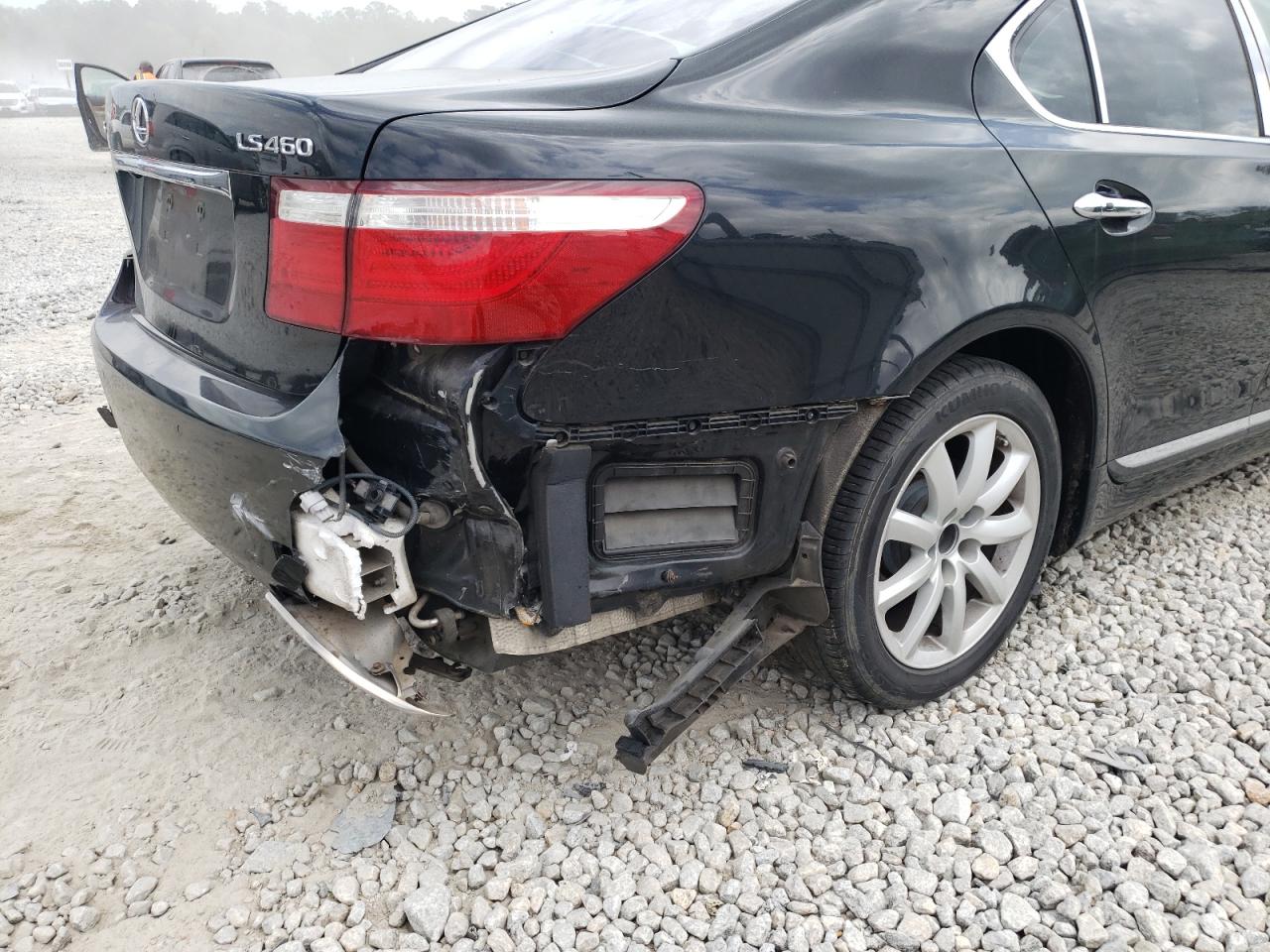 Photo 9 from auction – 2007 LEXUS LS 460 with VIN JTHBL46FX75045395