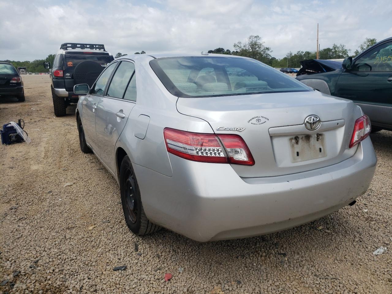 Photo 3 from auction – 2010 TOYOTA CAMRY BASE with VIN 4T1BF3EK6AU540249