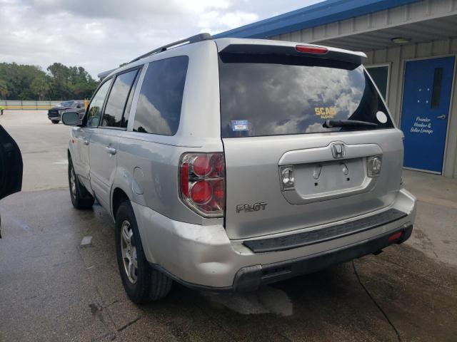 Photo 3 from auction – 2006 HONDA PILOT EX with VIN 5FNYF284X6B016043