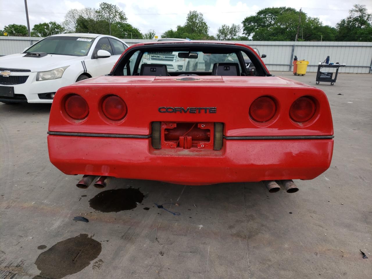Photo 6 from auction – 1985 CHEVROLET CORVETTE with VIN 1G1YY078XF5122733