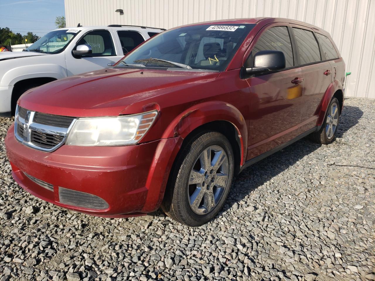 Photo 2 from auction – 2009 DODGE JOURNEY SE with VIN 3D4GG47B69T545146