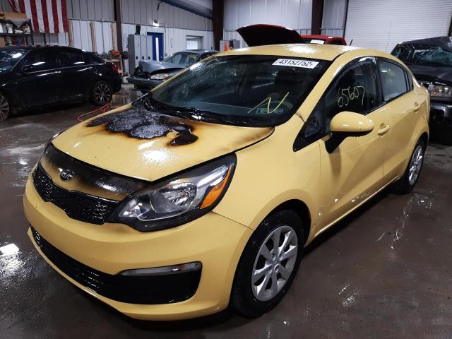 Photo 2 from auction – 2016 KIA RIO LX with VIN KNADM4A3XG6680810