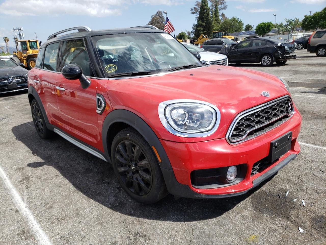 MINI COOPER S C 2019 with VIN WMZYT3C51K3E96367 - Photo from auction