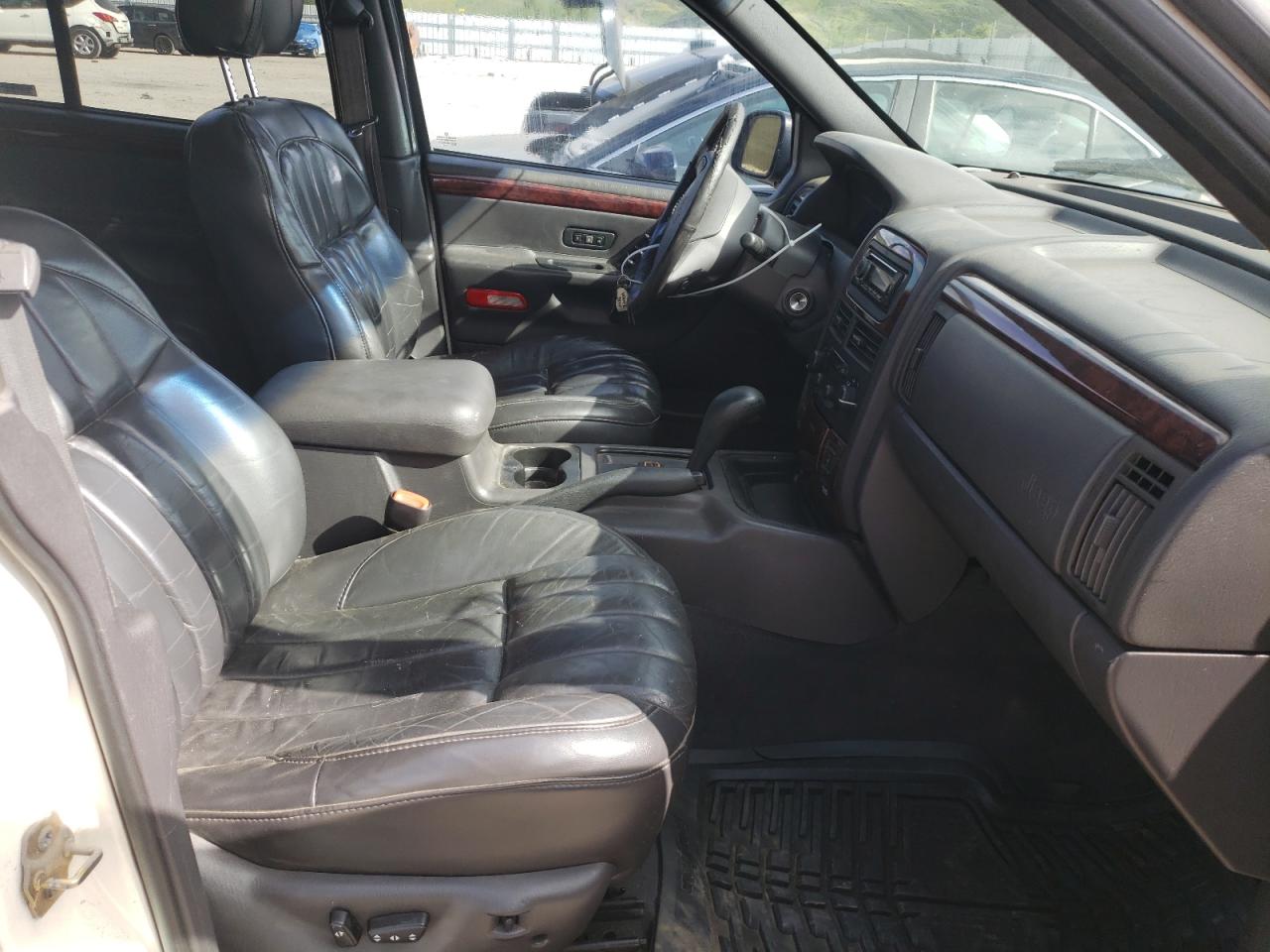Photo 5 from auction – 2000 JEEP GRAND CHER with VIN 1J4G258N9YC235541