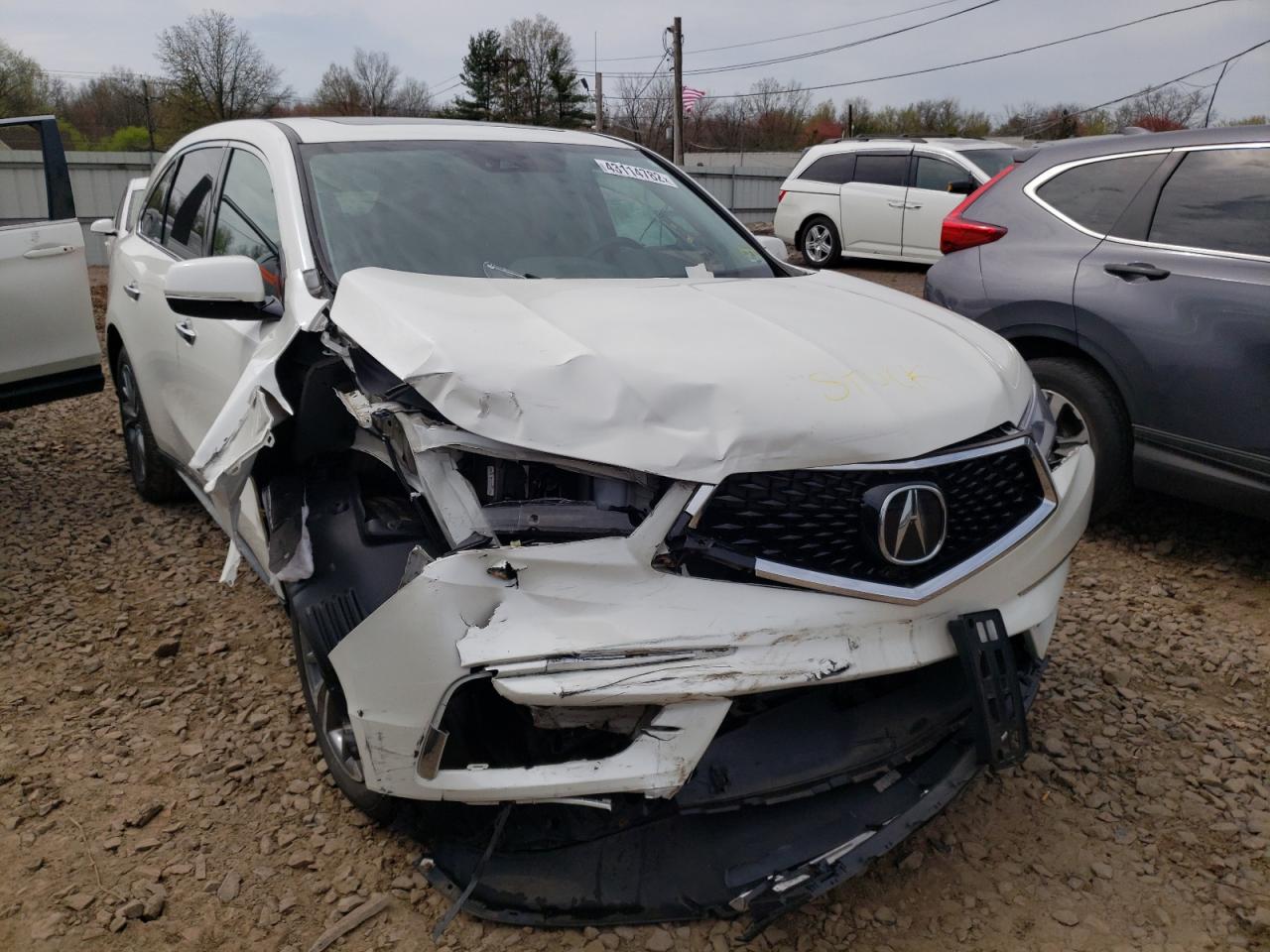 Photo 9 from auction – 2017 ACURA MDX TECHNO with VIN 5FRYD4H57HB011555