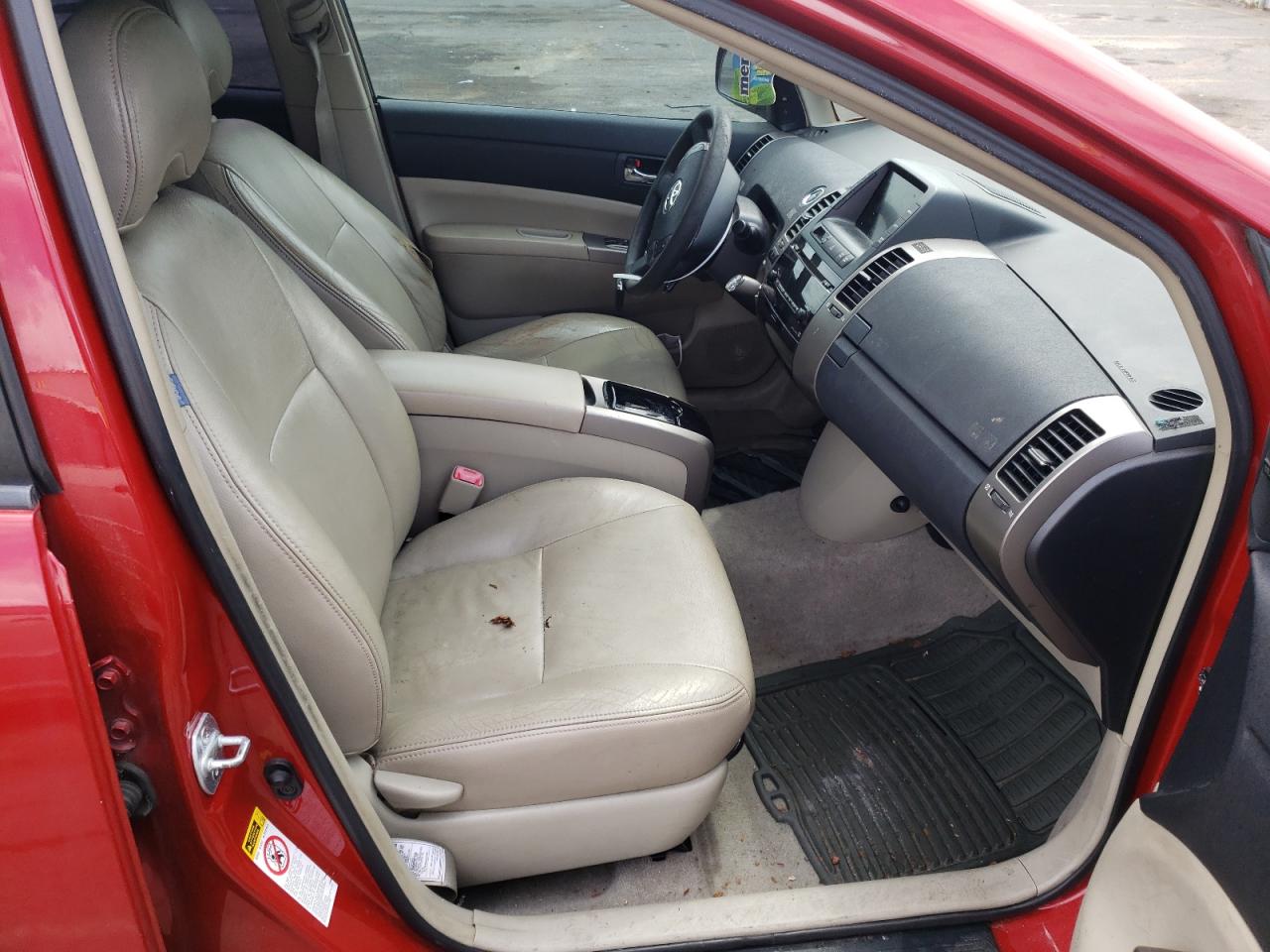 Photo 5 from auction – 2008 TOYOTA PRIUS with VIN JTDKB20U587695855